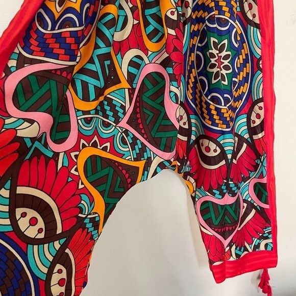 BOHO Casual Women's Pants Hippie Drawstring Pant Boho Yoga Baggy Harem Trouser - Picture 5 of 11